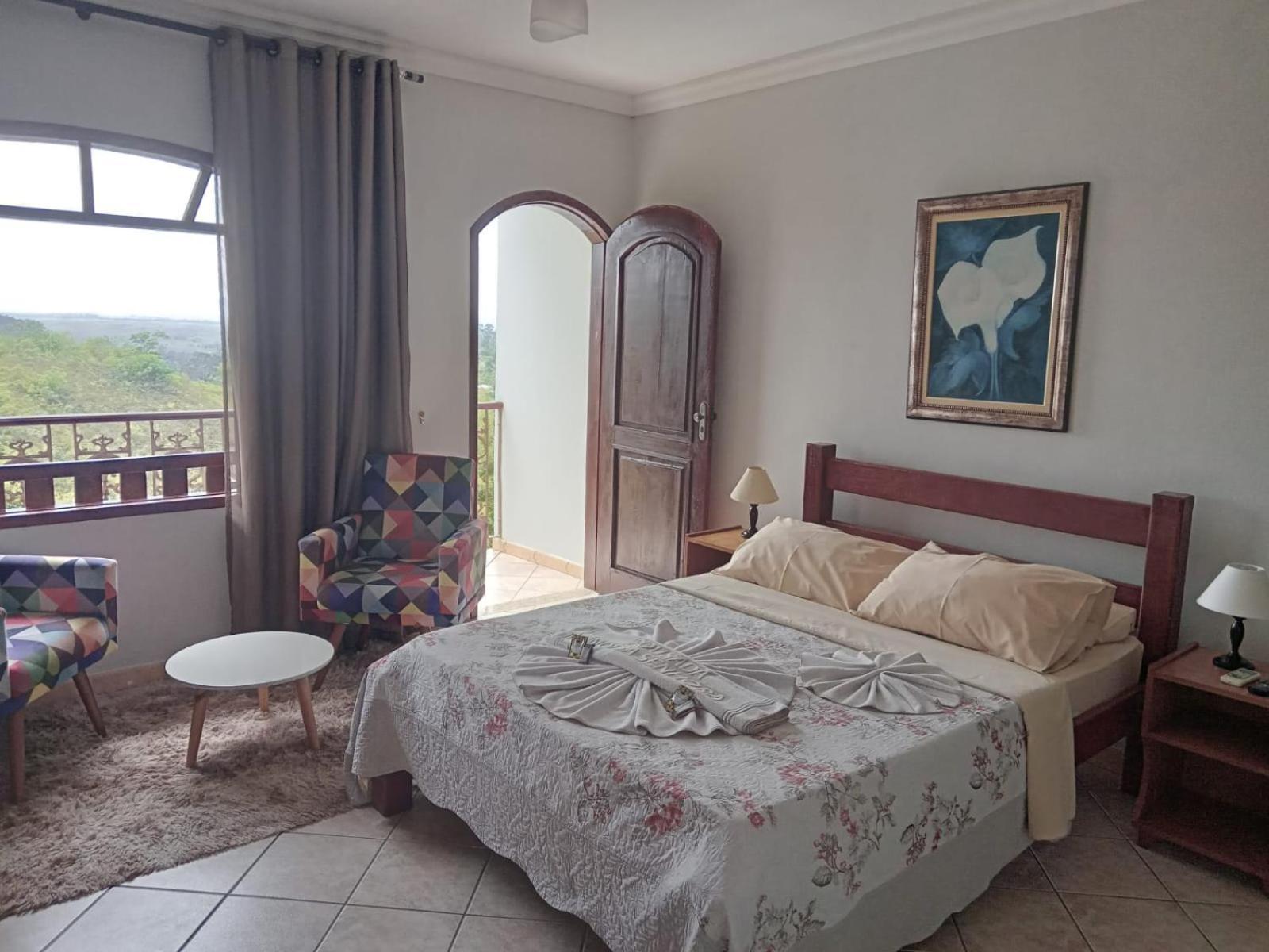פנדו Pousada Nossa Senhora חדר תמונה A bedroom in a hotel